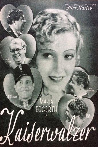Kaiserwalzer (1933) poster
