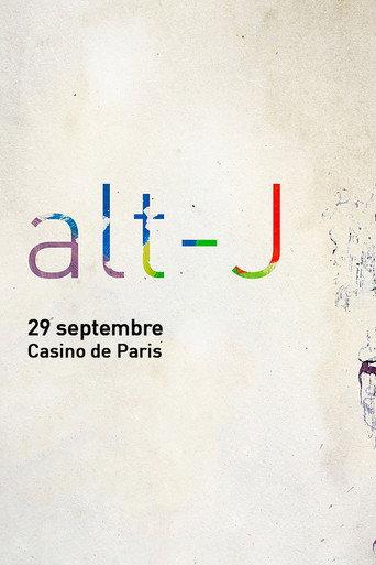 Alt-J, Casino de Paris (2014) poster