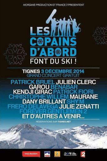 Les copains d'abord font du ski (2014) poster