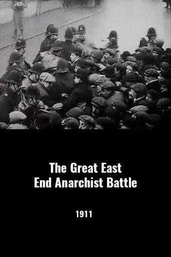 The Great East End Anarchist Battle (1911) poster