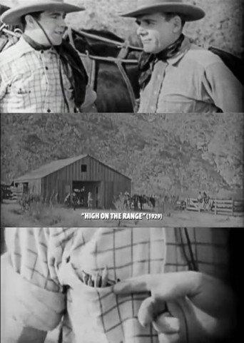 High on the Range (1929) poster