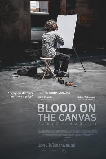 Blood on the canvas (2025) poster