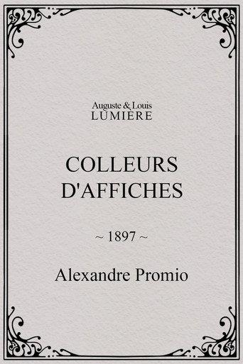 Colleurs d'affiches (1897) poster