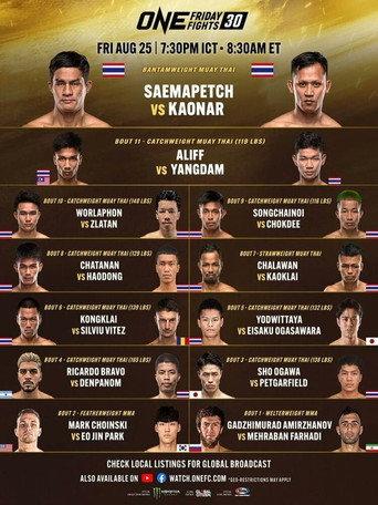 ONE Friday Fights 60: Suriyanlek vs. Rittidet (2024) poster
