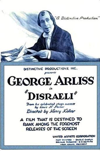 Disraeli (1921) poster