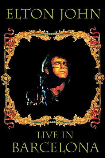 Elton John - Live In Barcelona (1992) poster
