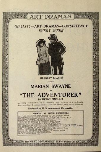 The Adventurer (1917) poster