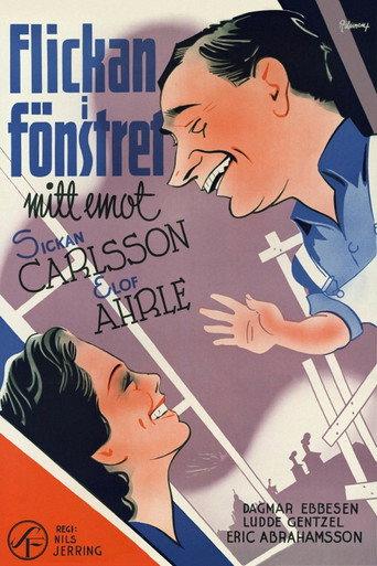Flickan i fönstret mitt emot (1942) poster
