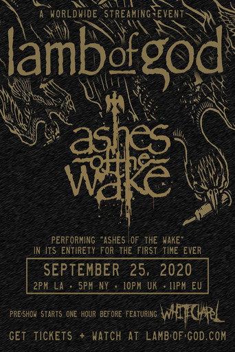 Lamb of God - Ashes of the Wake Live Stream (2020) poster