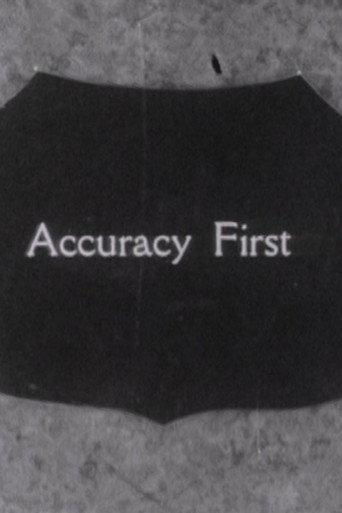 Accuracy First (1928) poster