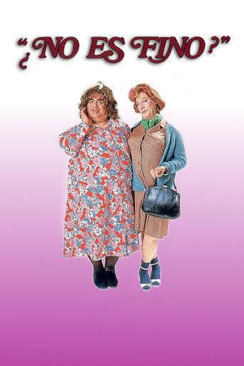 ¿No es fino? (1987) poster
