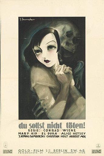 A prostitute has been murdered (1930) poster
