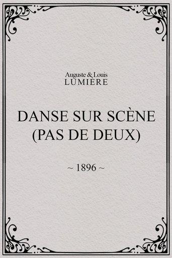 Danse sur scène (pas de deux) (1896) poster