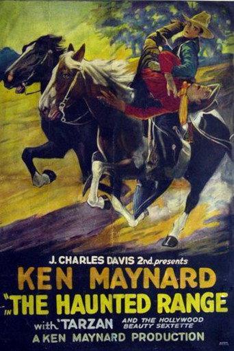 Haunted Range (1926) poster