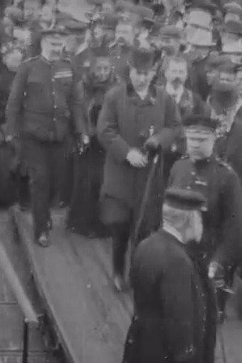 General Buller Embarking on the 'Dunottar Castle' at Southampton (1899) poster