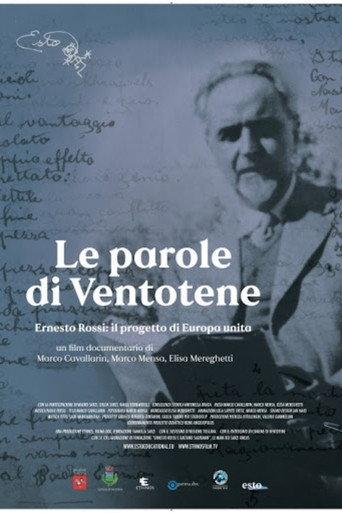 The words of Ventotene (2019) poster