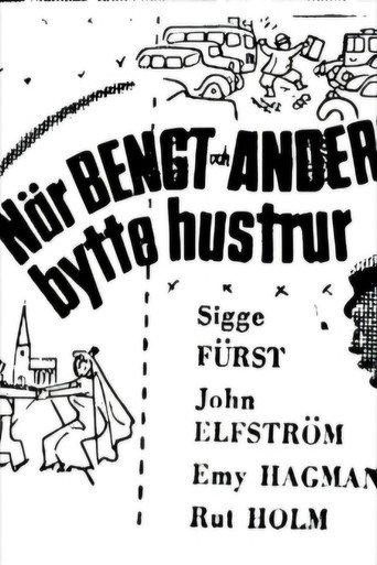 When Bengt and Anders Swapped Wives (1925) poster