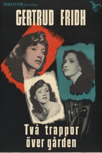Två trappor över gården (1950) poster