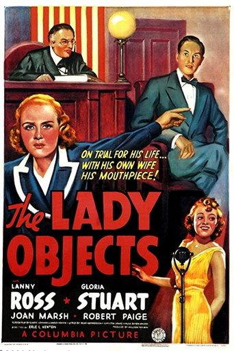 The Lady Objects (1938) poster