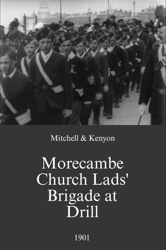 Morecambe Church Lads' Brigade at Drill (1901) poster