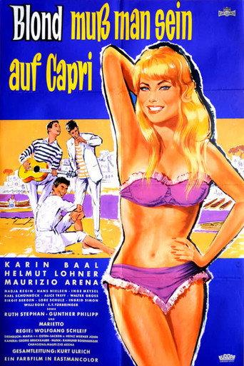 Blond muß man sein auf Capri (1961) poster