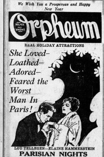 Parisian Nights (1925) poster
