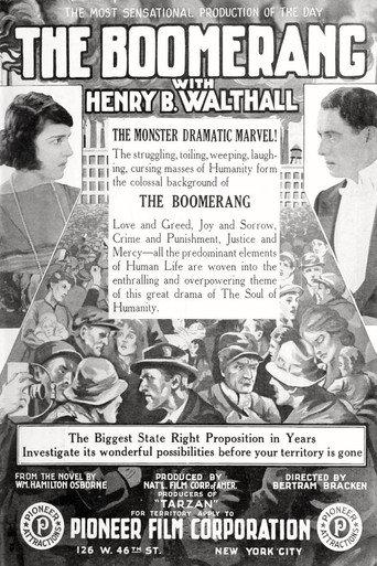 The Boomerang (1919) poster