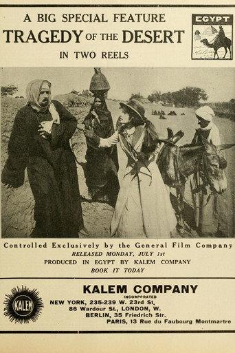 Tragedy of the Desert (1912) poster