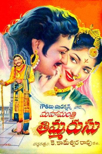 Mahamantri Thimmarusu (1962) poster