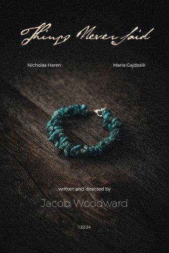 Things Never Said (2024) poster