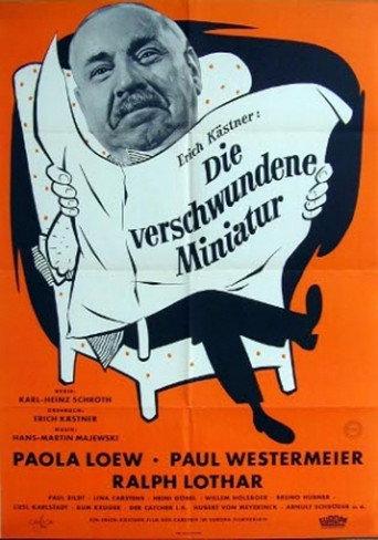 Die verschwundene Miniatur (1954) poster