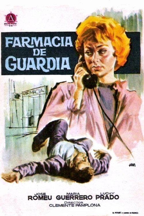 Farmacia de guardia 1958 official movie poster