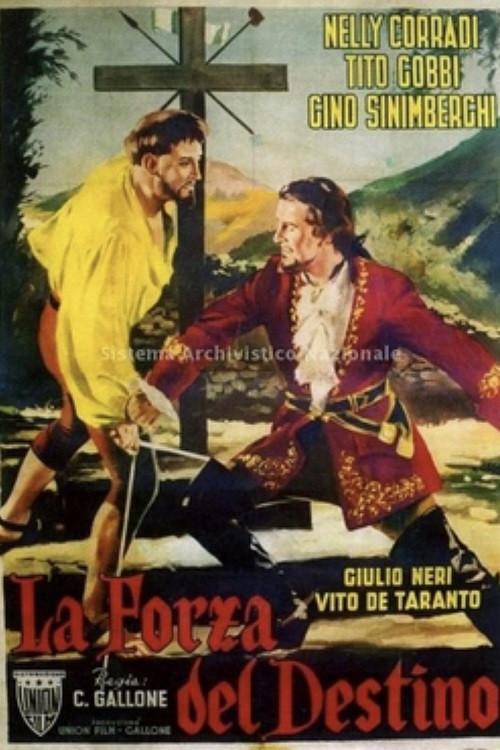 La forza del destino 1950 official movie poster