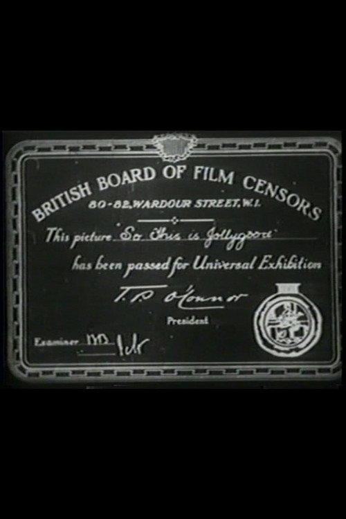 So This Is Jollygood 1925 official movie poster