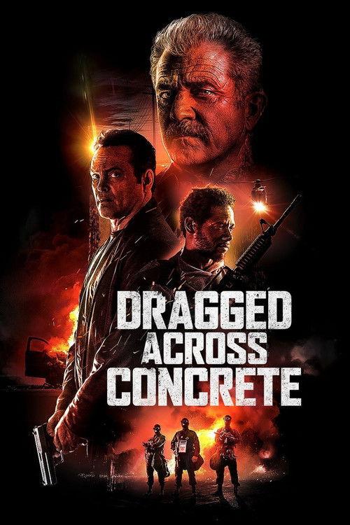 Dragged Across Concrete 2019 official movie poster