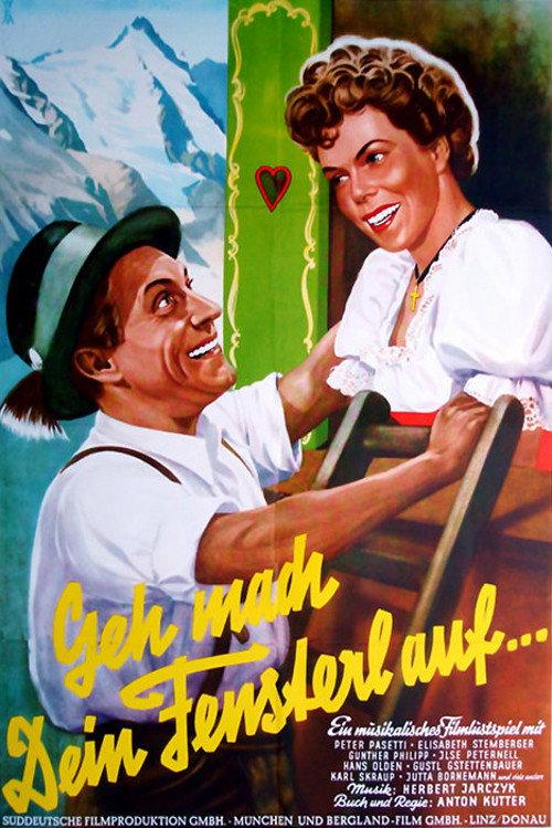 Geh’ mach dein Fensterl auf 1953 official movie poster