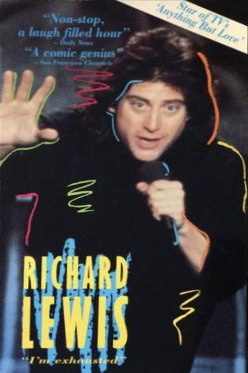 Richard Lewis: I'm Exhausted 1988 official movie poster