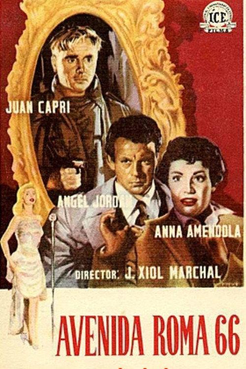 Avenida Roma, 66 1956 official movie poster