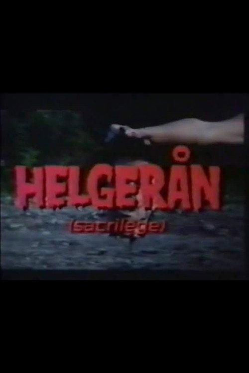 Sacrilege 1988 official movie poster