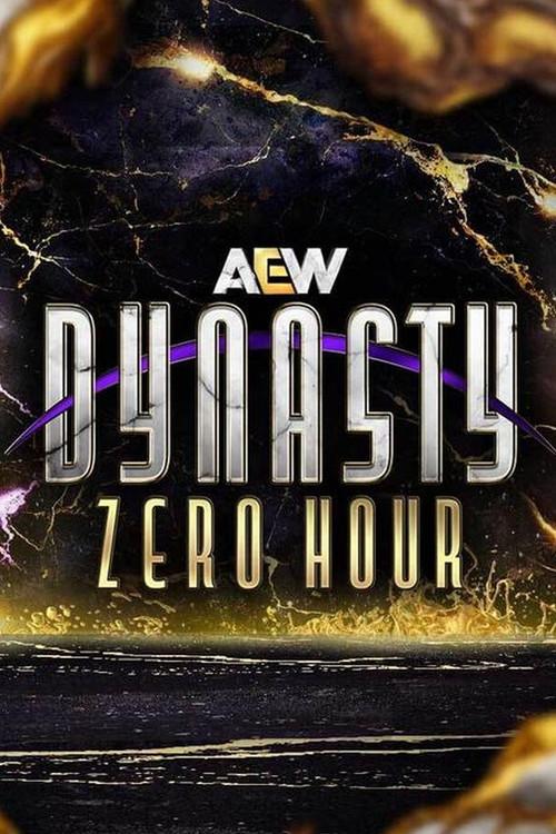AEW Dynasty 2025: Zero Hour 2025 official movie poster