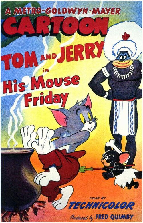 His Mouse Friday 1951 official movie poster