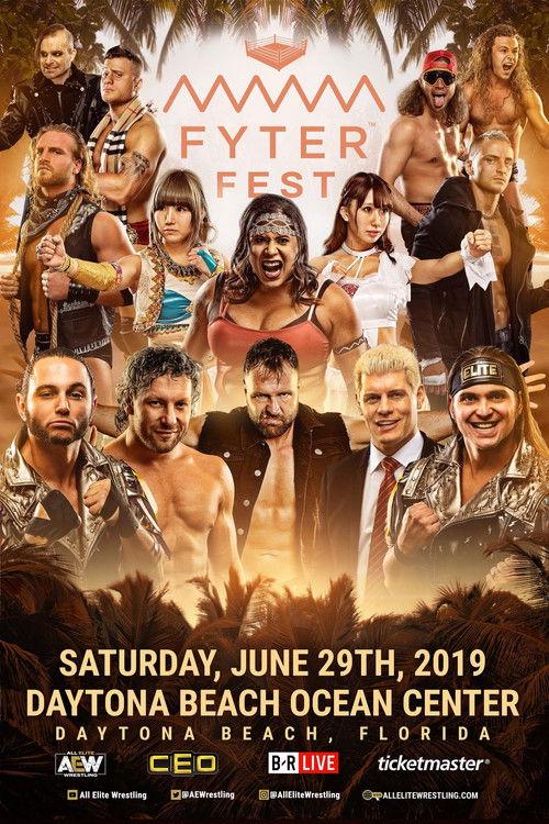 AEW Fyter Fest 2019 official movie poster