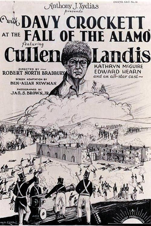 With Davy Crockett at the Fall of the Alamo 1926 official movie poster