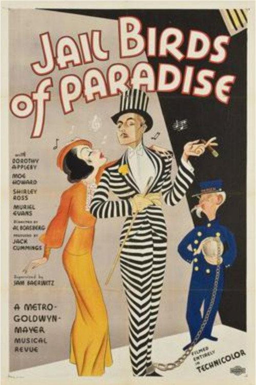 Jail Birds of Paradise 1934 official movie poster