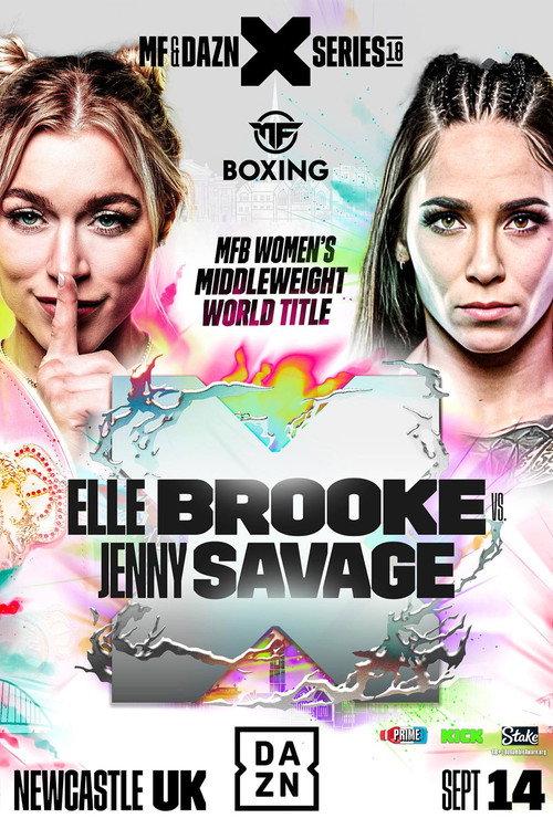 Elle Brooke vs. Jenny Savage 2024 official movie poster