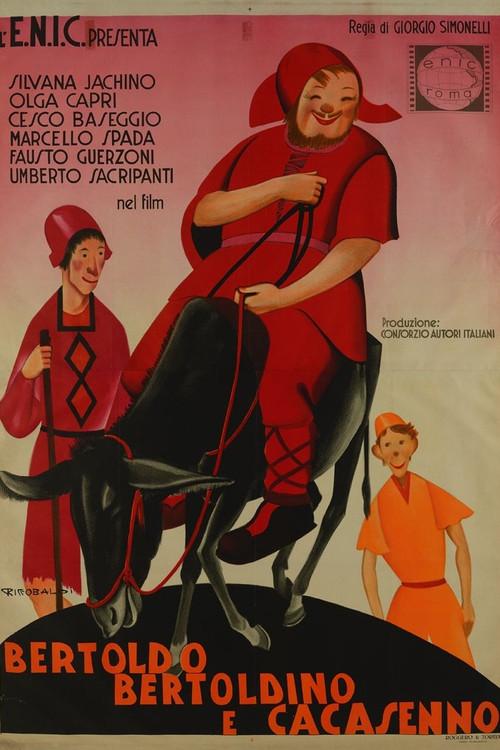 Bertoldo, Bertoldino e Cacasenno 1936 official movie poster