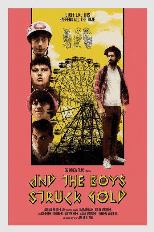And the Boys Struck Gold 2022 official movie poster