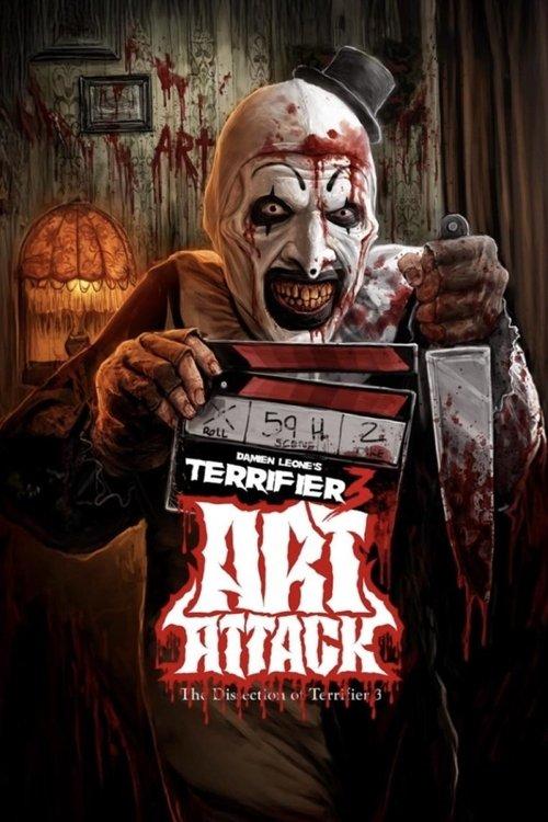Art Attack! The Dissection of Terrifier 3 2025 official movie poster