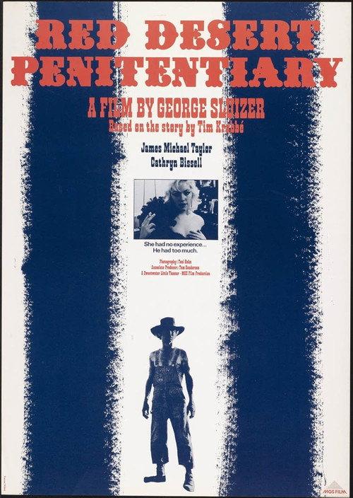 Red Desert Penitentiary 1985 official movie poster