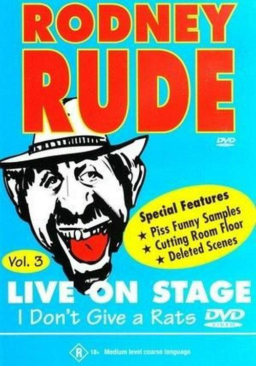 Rodney Rude - I Don’t Give a Rats Arse 1996 official movie poster